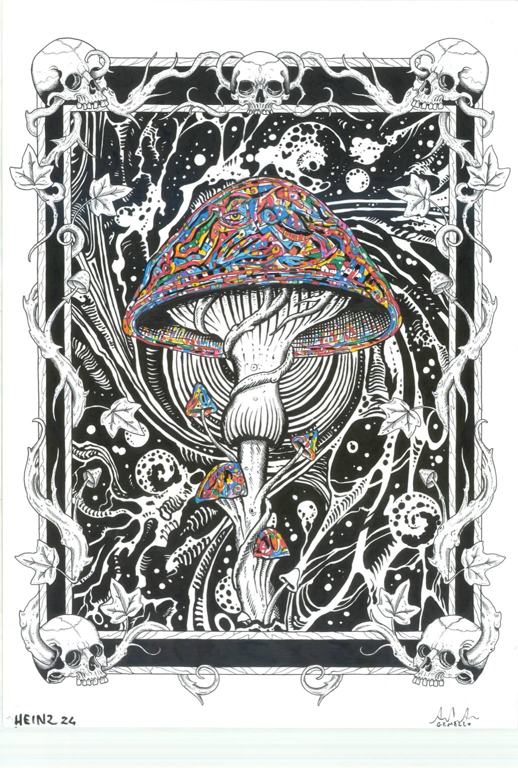 GEMELLO X HEINZTATTOO X MUSH-X